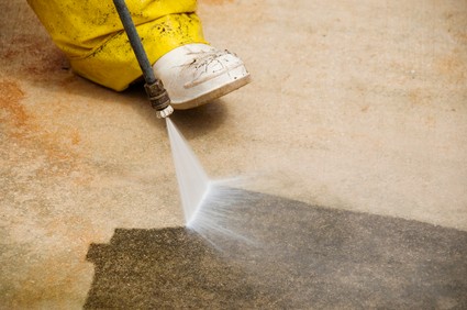 Pressure washing