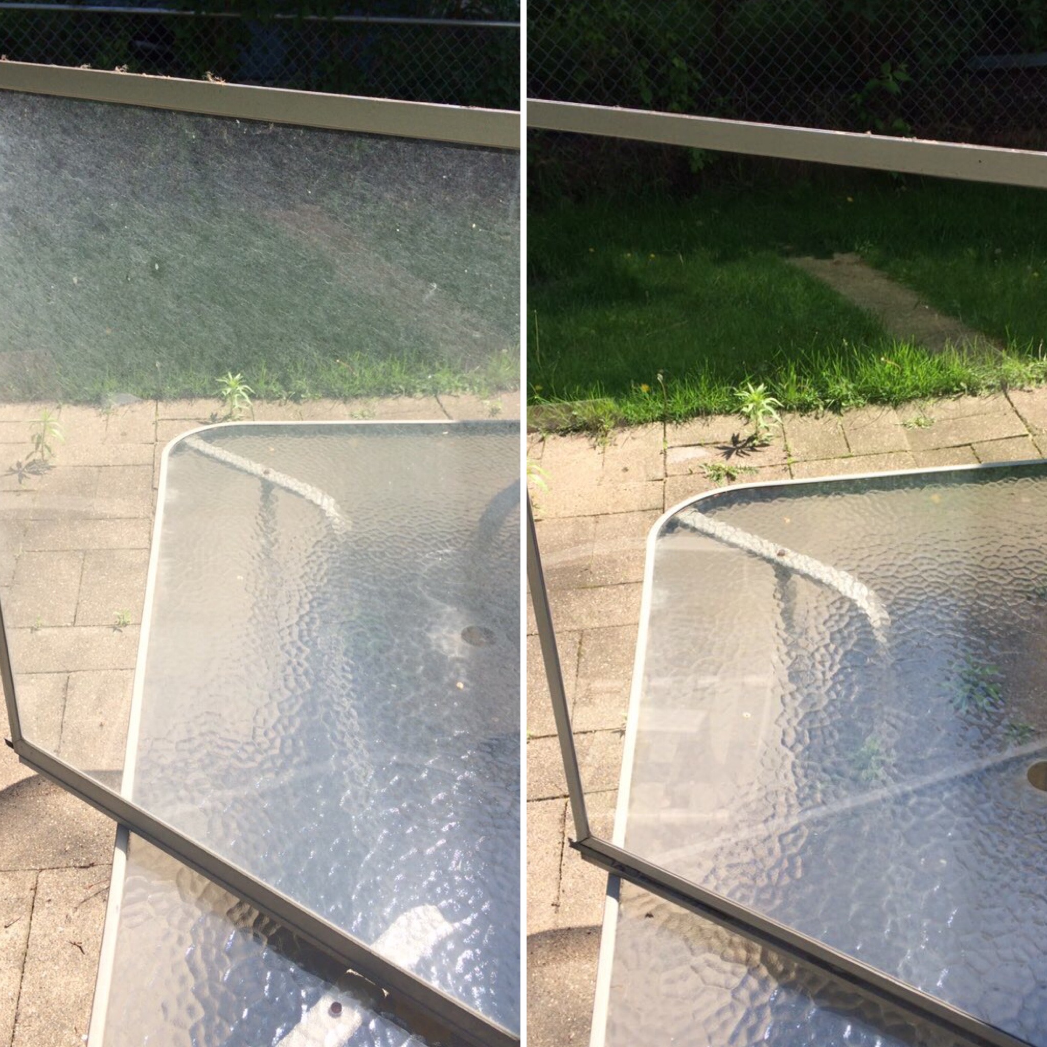 Screen cleaning